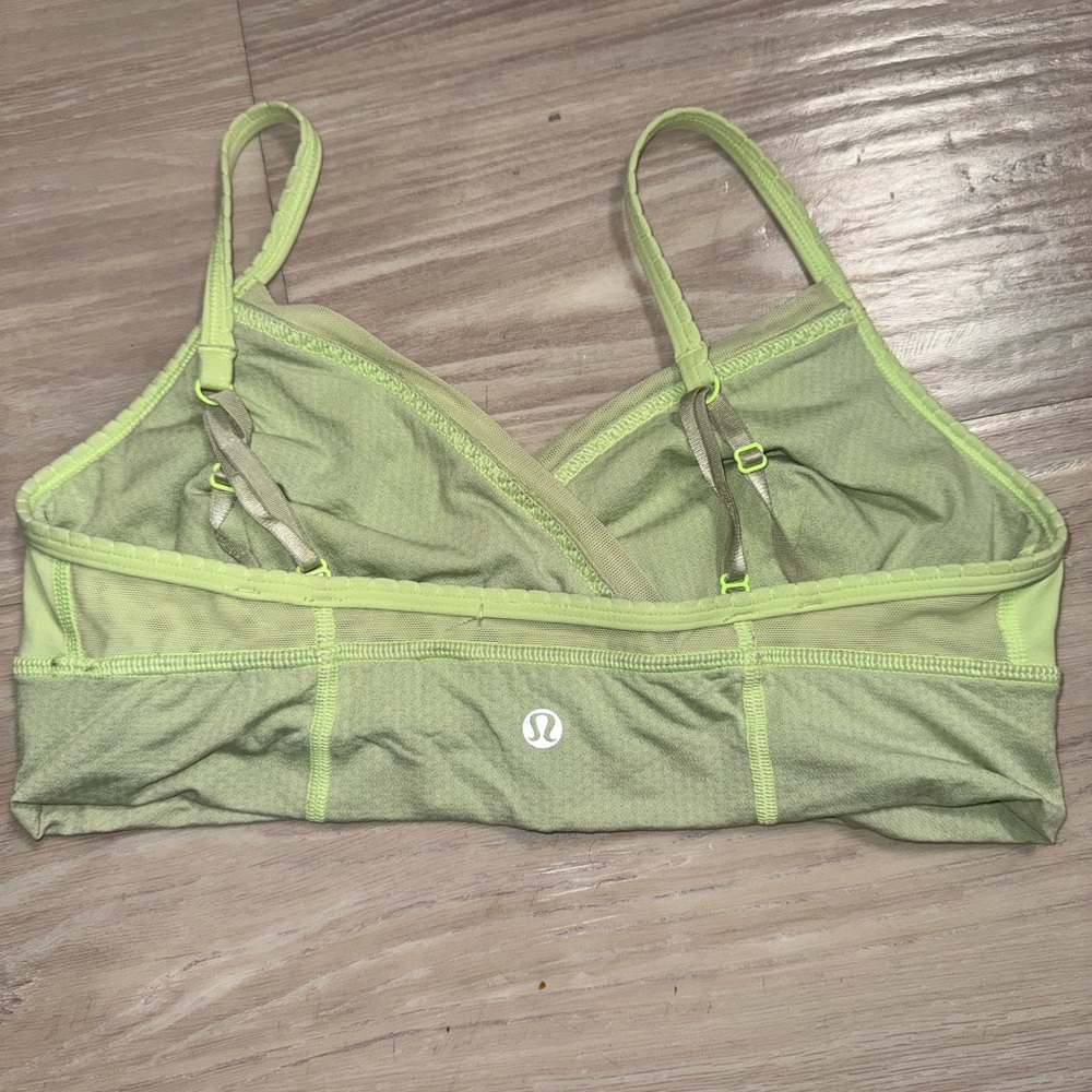 lululemon athletica Lime Sports Bra